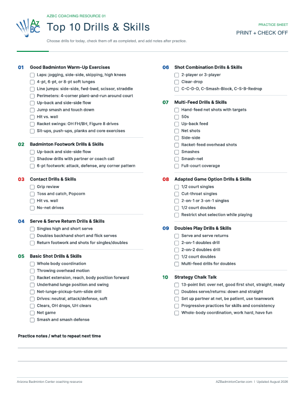 Top 10 Drills document preview